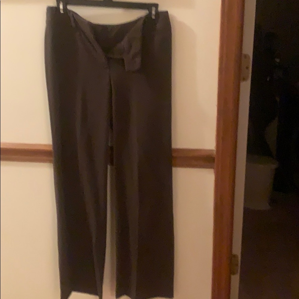 New Directions, size 2P, wide leg, slacks Brown